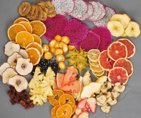 Hoa quả sấy lạnh bằng công nghệ sấy lạnh giữ nguyên hương vị